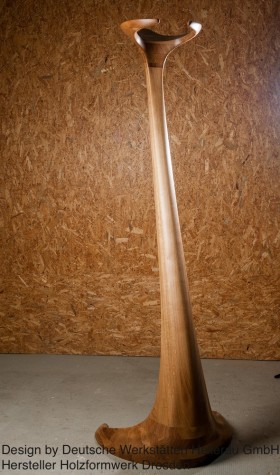 1 Ständer für Lampe aus Holz Design by Deutsche Werkstätten Hellerau GmbH – Holzformwerk Dresden